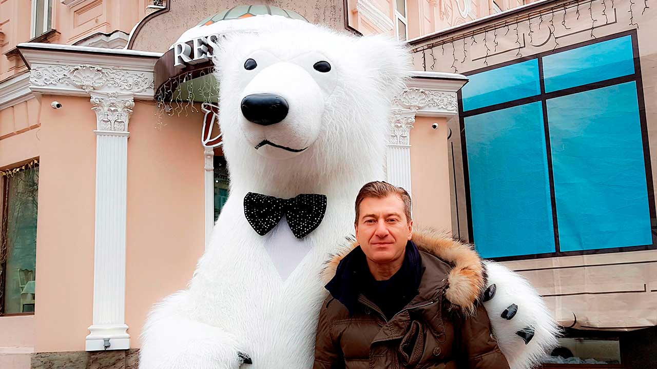 BEARloga Ростовая кукла Белый Медведь